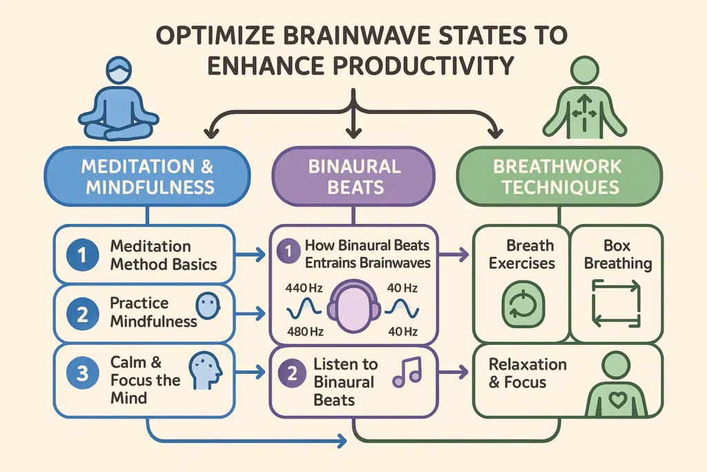 Optimize Brainwave States to Enchance Productivity