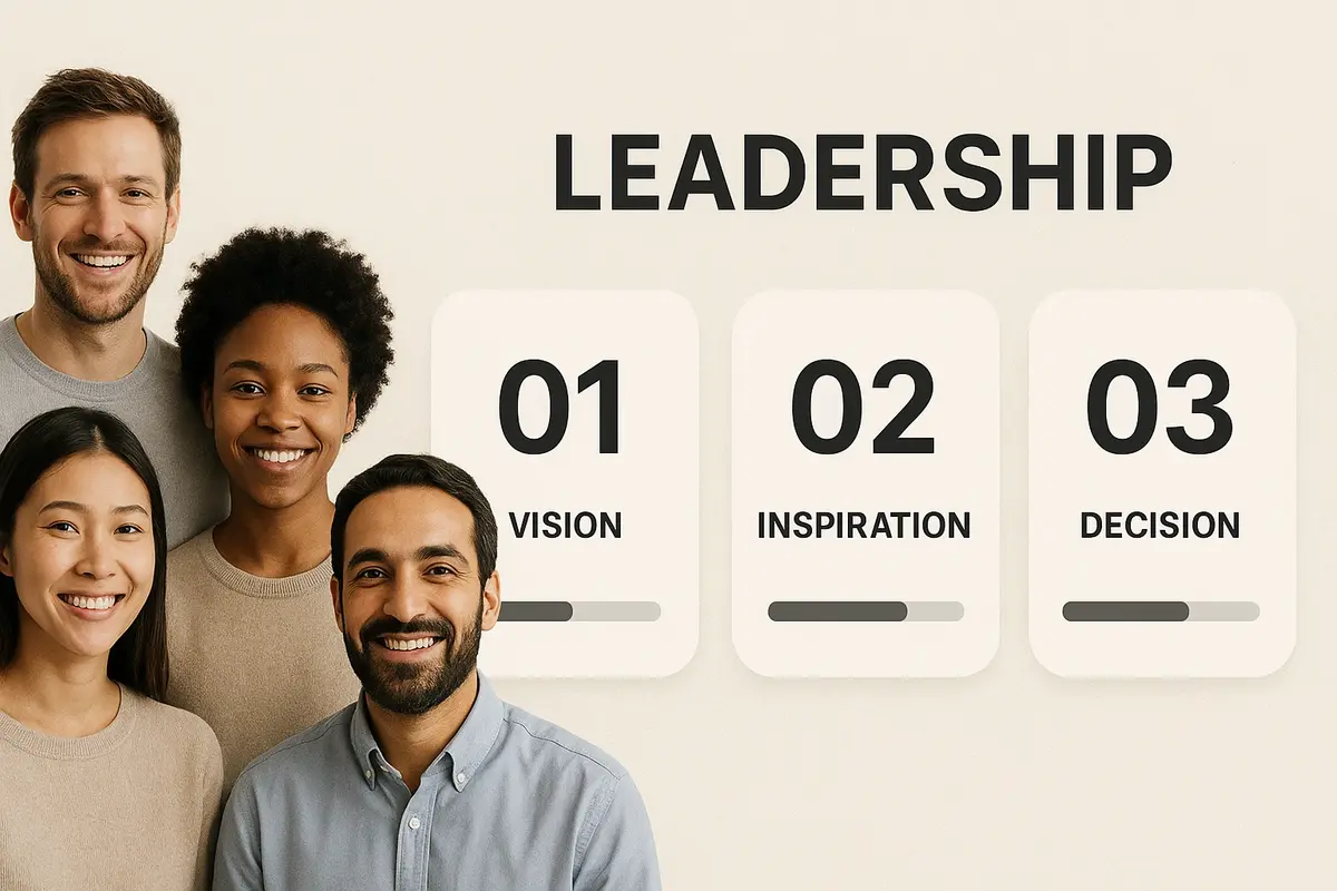 Kültürlerarası Integral Liderlik ve Küresel Perspektifler 1 Orta kademe liderler ve çok uluslu ekiplerin entegrasyonunu simgeleyen bir görsel