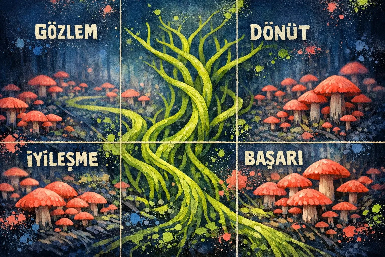 360° Geri Bildirim ve Liderlik Değerlendirme Araçlarıyla Performans İyileşmesini İzleme Metodolojileri 1 Kurumsal liderlik gelişimi için bir ofiste yapılan 360 derece liderlik değerlendirme çalışmasını anlatan görsel.