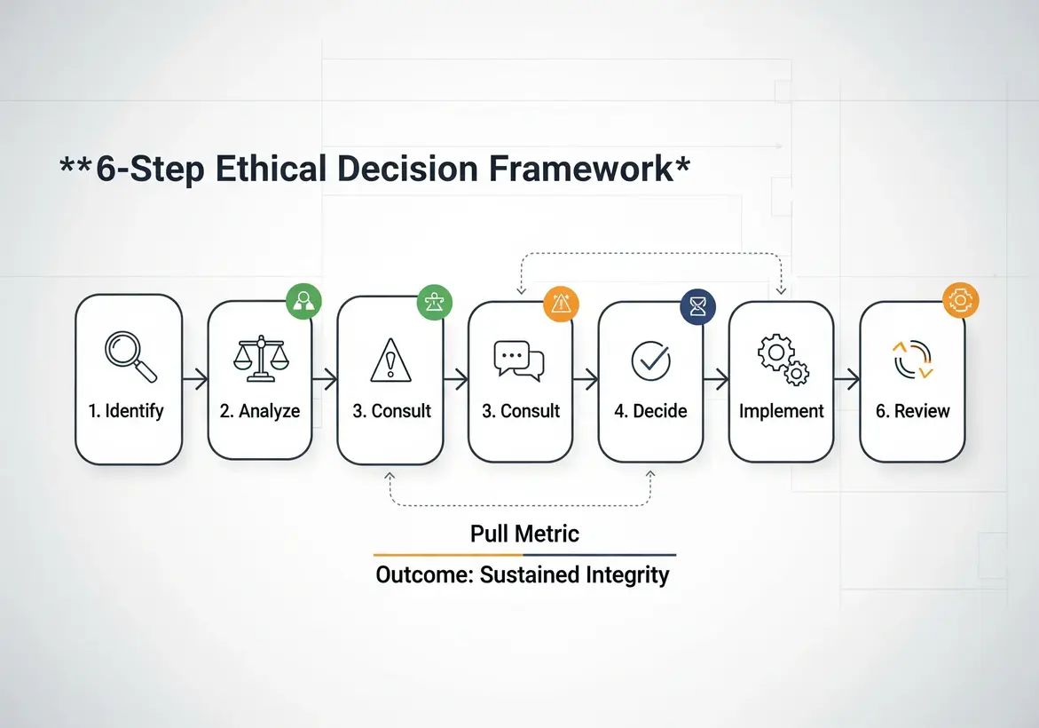 Ethical Decision-Making & Responsible Governance 5 Visual representation of governance structure, illustrating board oversight and ethical systems