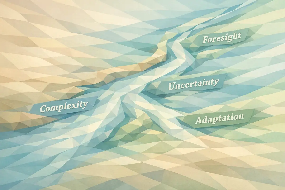 Strategic Thinking & Leading Through Organizational Complexity 3 surreal labyrinth complexity leadership