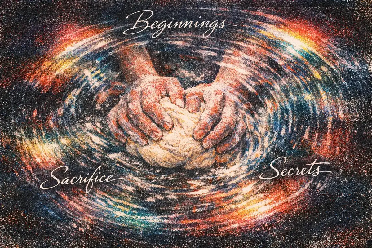 Balancing Family Values and Performance in Leadership Development 4 A visual metaphor for generational transition in family business leadership, showing interconnected hands across ages