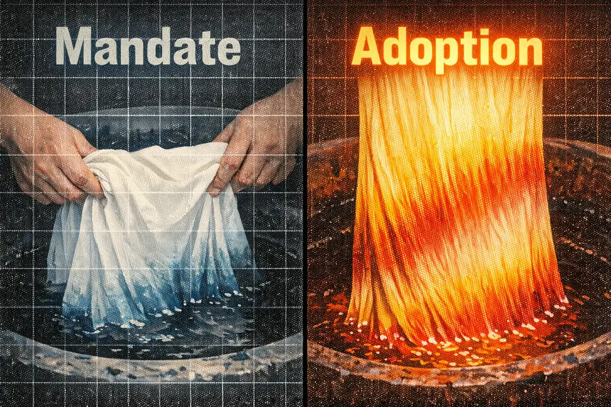 Empowering Teams for Successful Strategic Initiative Adoption 6 A visual representation of diagnostic tools used to assess adoption, buy-in, and commitment in organizations
