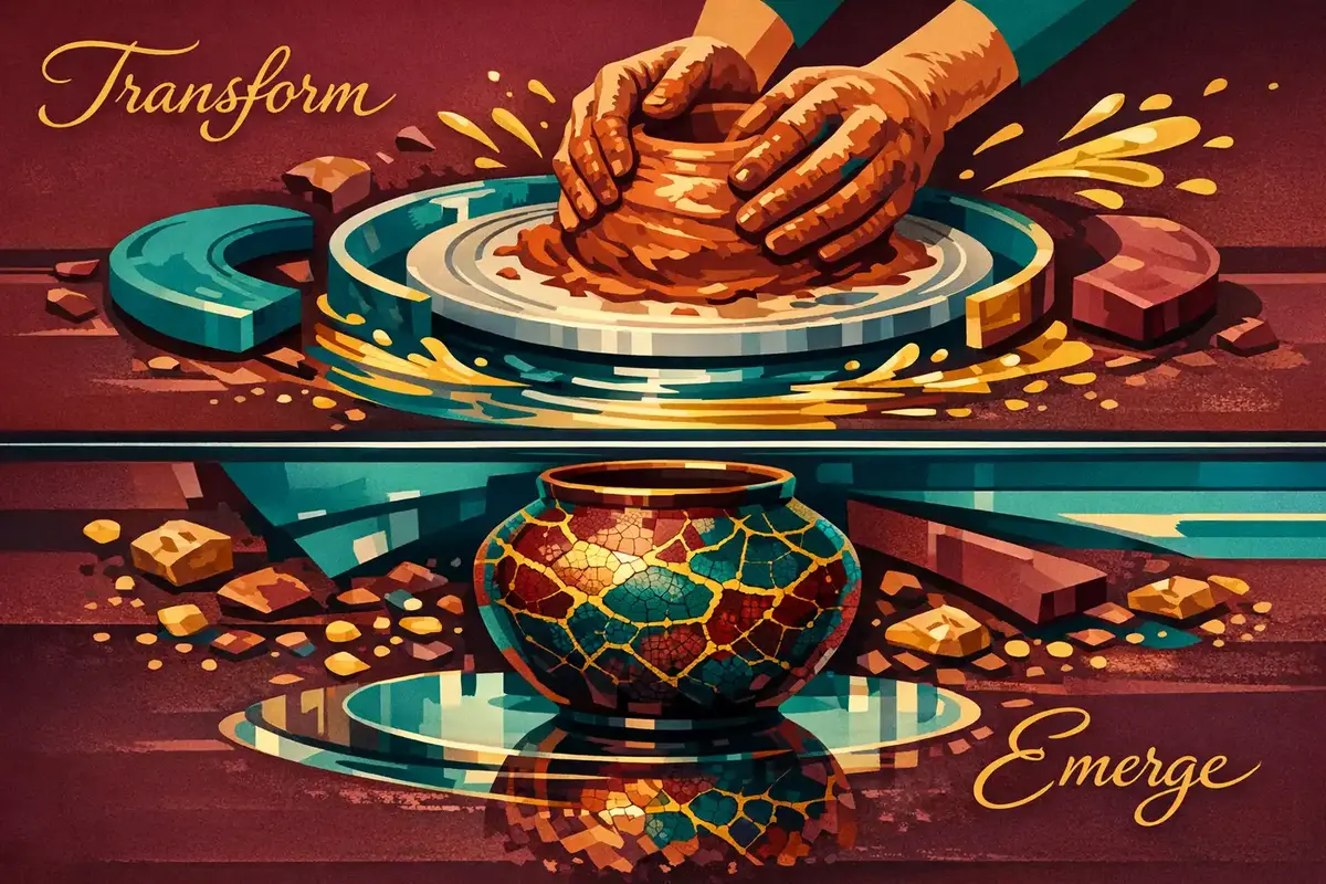 Resolving Family Business Conflict with Integral Coaching 6 Family business C-suite members collaborating during a quadrant mapping session