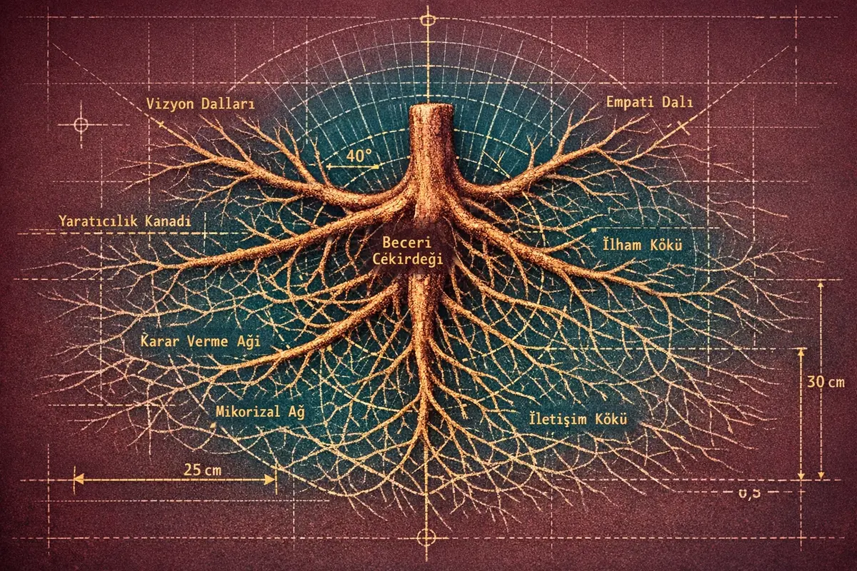 Nöroplastisite ile Liderlik Yetkinlikleri Nasıl Gelişir 2 liderlik koçluğu etkileşimi ve beyin esnekliği infografiği