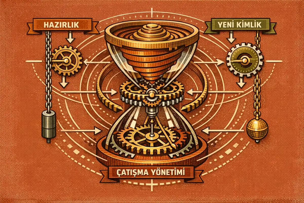 Yüksek Riskli M&A Süreçlerinde CEO'nun Kültürel Entegrasyon Rolü 2 Başarılı kültürel entegrasyon için işbirliği görseli