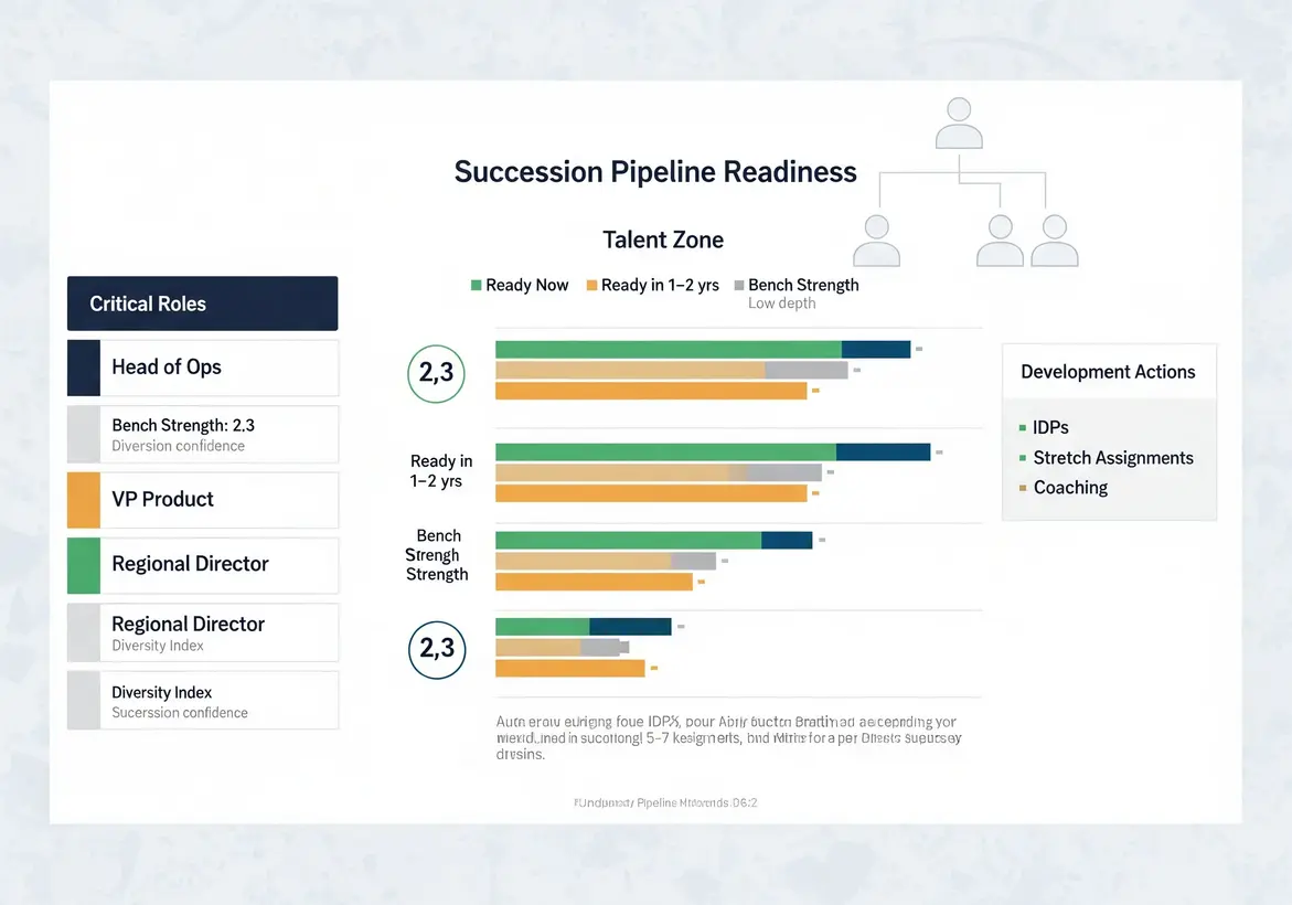 Leadership Investment Paradox Moving From Gut Feeling to Measurable ROI 6 Succession planning and leadership pipeline roadmap visual