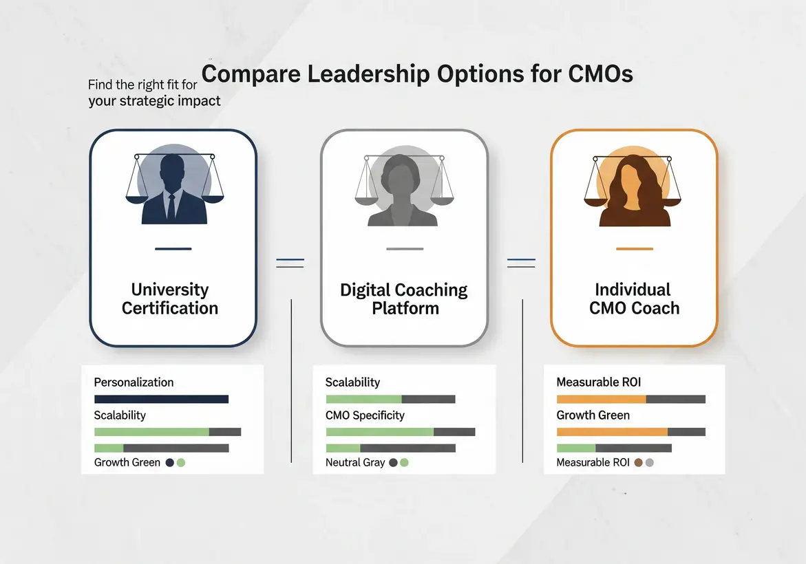 Leadership Development for Chief Marketing Officers 4 CMO leadership development — cross-functional impact, storytelling, and team innovation