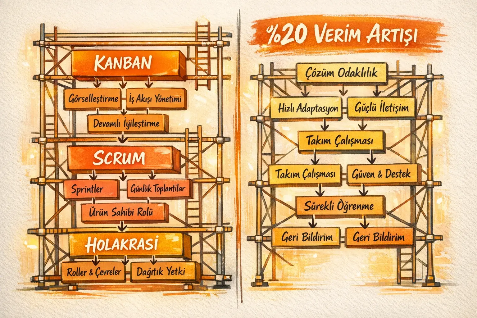 Çevik ve Adaptif Liderlik Modelleri: Türkiye’de Gerçek Yeniliğin Yol Haritası 2 Organizasyonlarda Çevik-Uyumluluk Dalgası