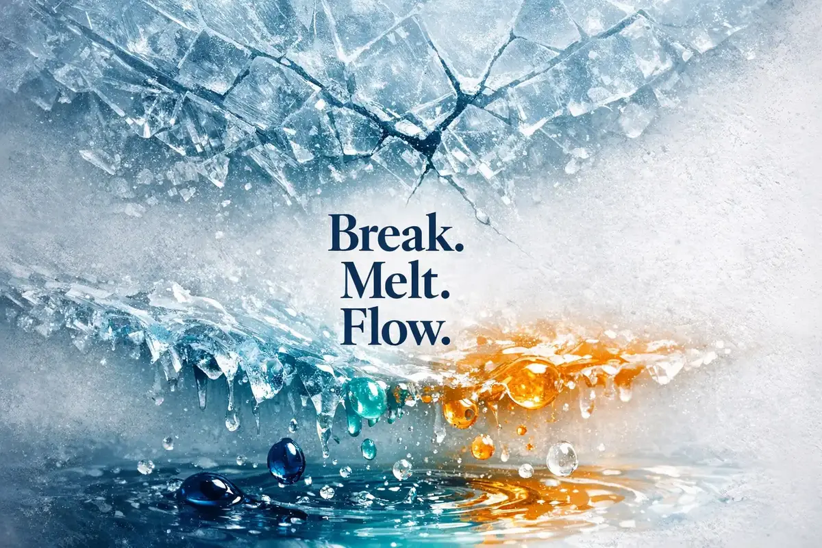 Strategies for Empathetic Leadership in Crisis and Resilience 6 Creative depiction of a CHRO facilitating a post-crisis employee forum, blending candor with emotional presence.