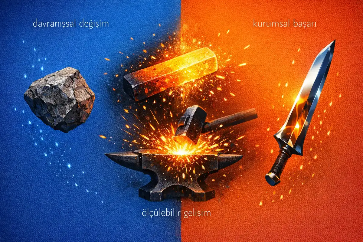 360 derece geri bildirim ve liderlik değerlendirme nedir 6 Ekip içi etkileşimi ve liderin destekleyici tutumunu simgeleyen görsel