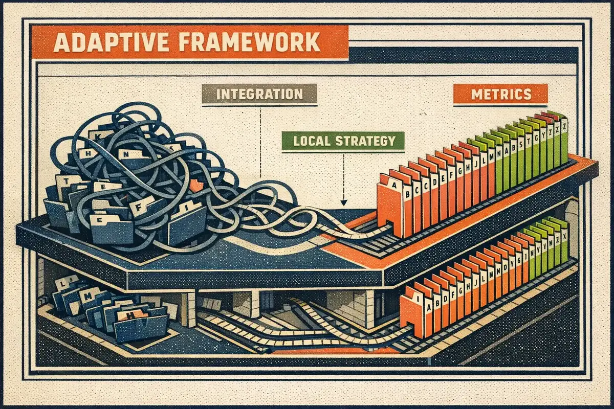 Adapting Leadership Strategies for Global Market Success 5 A team of diverse leaders collaborating on a regional strategy.