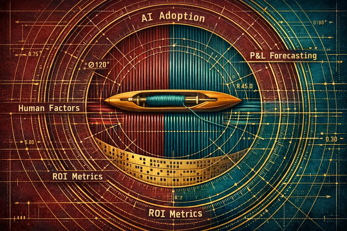 Leadership Development for General Managers 5 Cross-functional team collaborating with AI tools