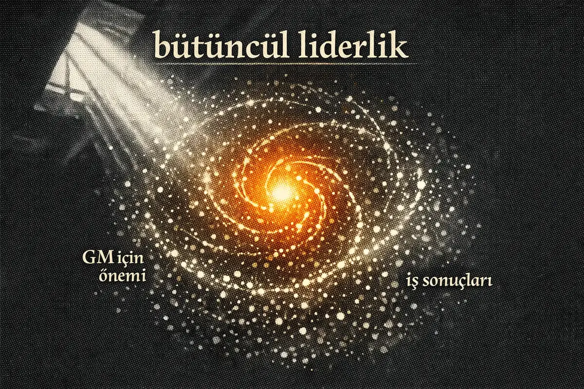 Genel Müdür için Bütüncül Liderlik 4 Genel Müdür için bütüncül liderlikte çapraz fonksiyonel koordinasyonun şematik gösterimi