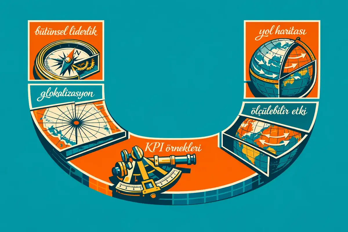 Küresel Politikalar ve Yerel Pazar Dengesi için Liderlik 5 Bütünsel liderlik çerçevesiyle KPI panelleri