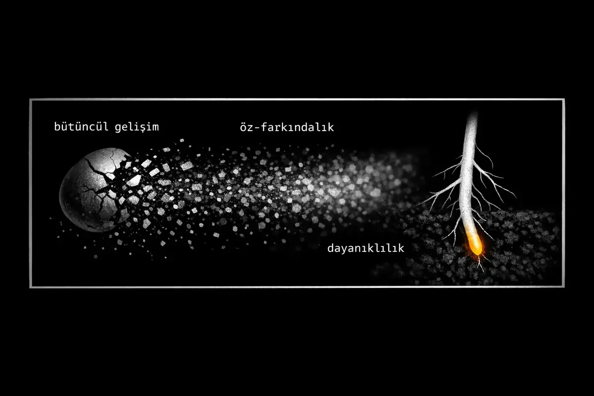 CEO'larda Imposter Sendromu ve Özgüven Yönetimi Yaklaşımları 6 CEO’larda özgüven yönetimini ve dayanıklılığı simgeleyen bir liderlik görseli