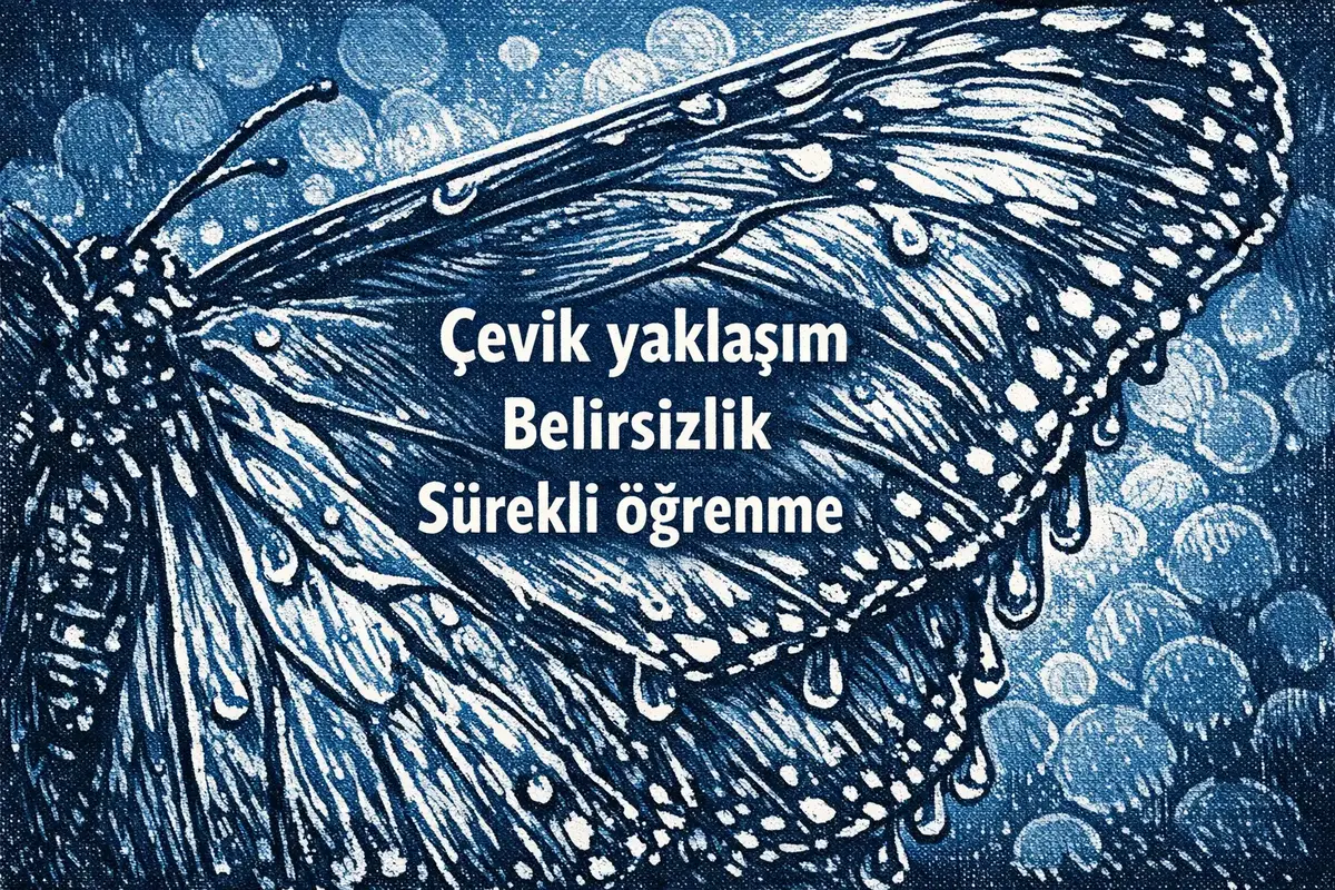 Çevik ve adaptif liderlik modelleri infografiği