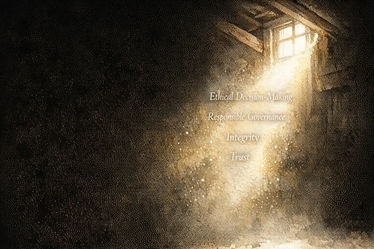 Ethical Decision-Making & Responsible Governance 4 A visual representation of ethical decision-making frameworks in organizations