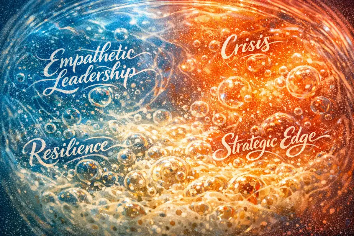 Strategies for Empathetic Leadership in Crisis Management 4 A diverse group of leaders collaborating in a crisis management meeting