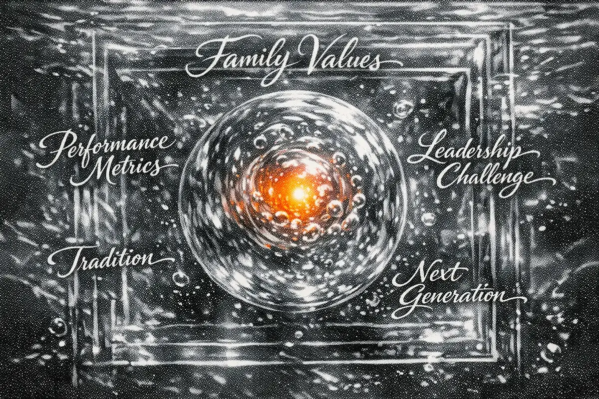 Balancing Family Values and Performance Metrics in Leadership 4 Family business leadership and values integration