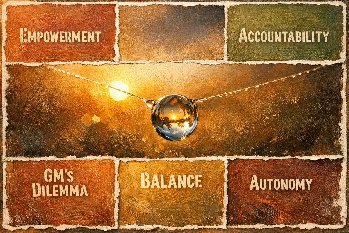 Understanding Leadership Accountability in Decentralized Units 4 A visual framework for balancing autonomy and alignment in decentralized business units