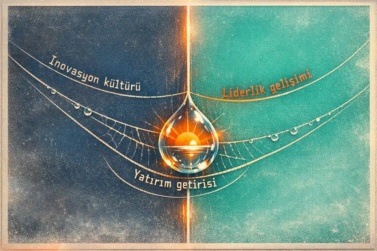 İnovasyon Kültüründe Integral Liderlik Modelleri ve ROI 4 liderlik ve inovasyon kültürü kavramlarını temsil eden bir görsel