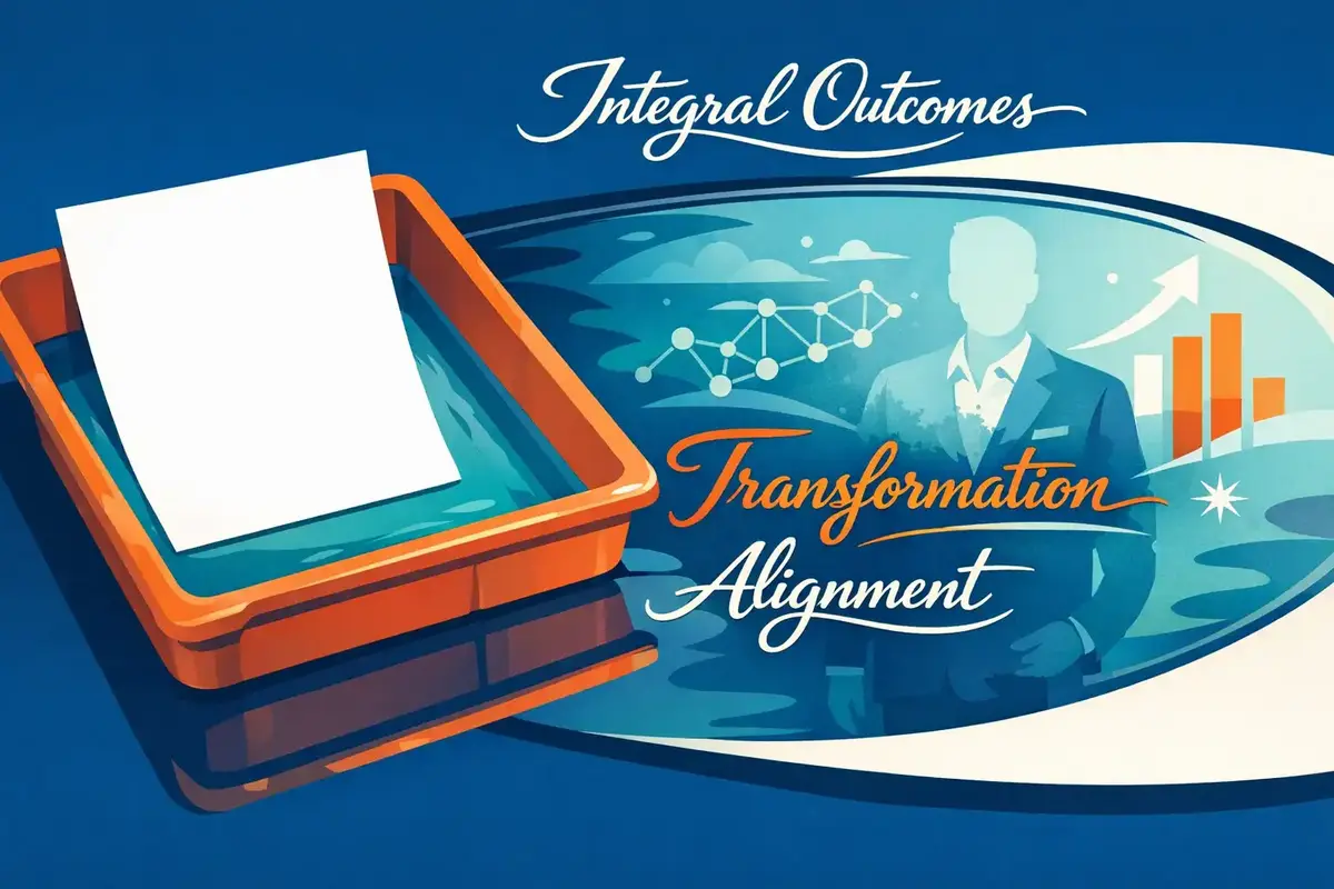 Integral Leadership for CHROs in Decentralized Structures 4 A network-of-teams visual showing interconnected squads and shared purpose