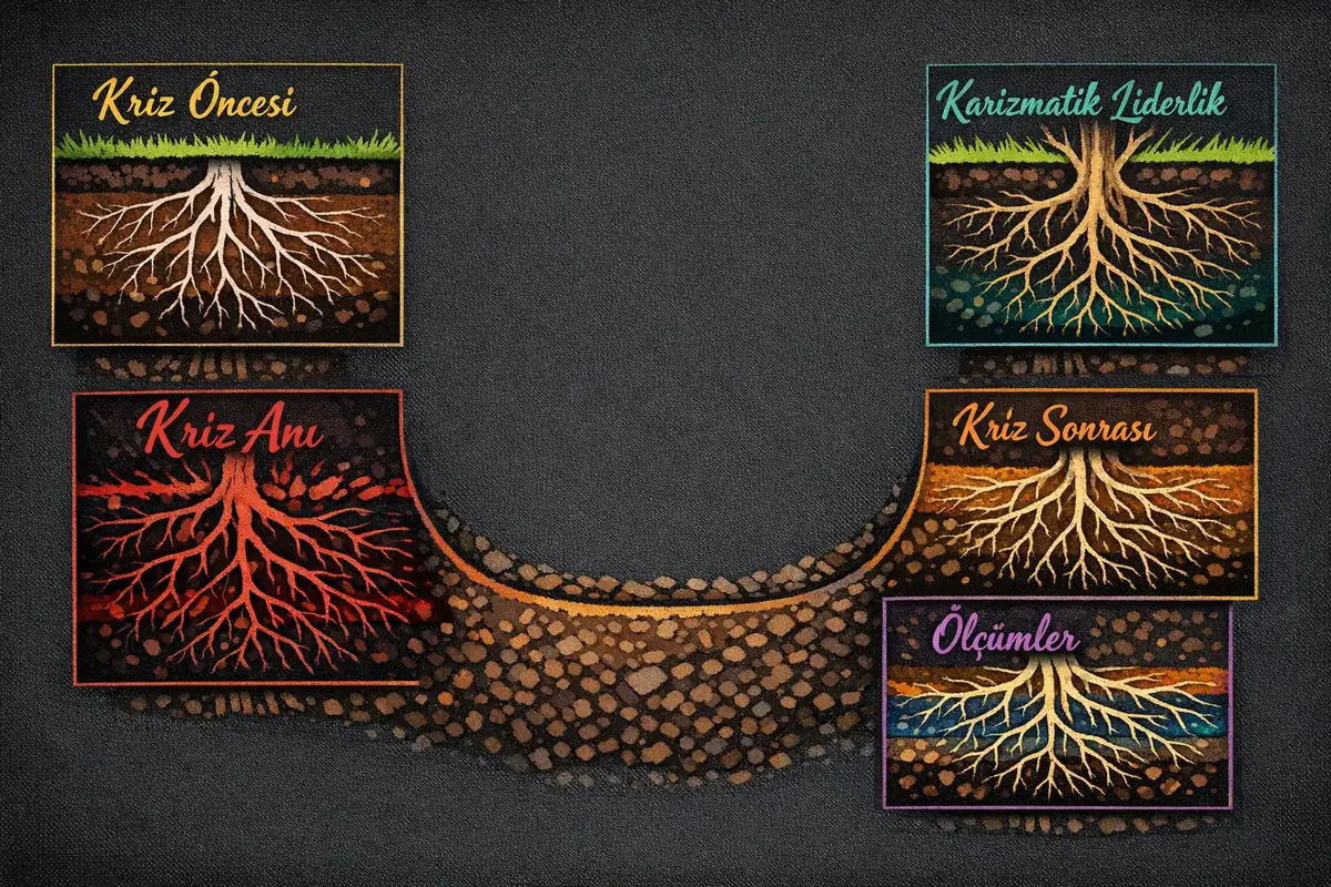 Bölgesel Krizlerde Genel Müdürlerin Liderlik Stratejileri 5 Kriz aşamaları ve liderlik tarzları görseli