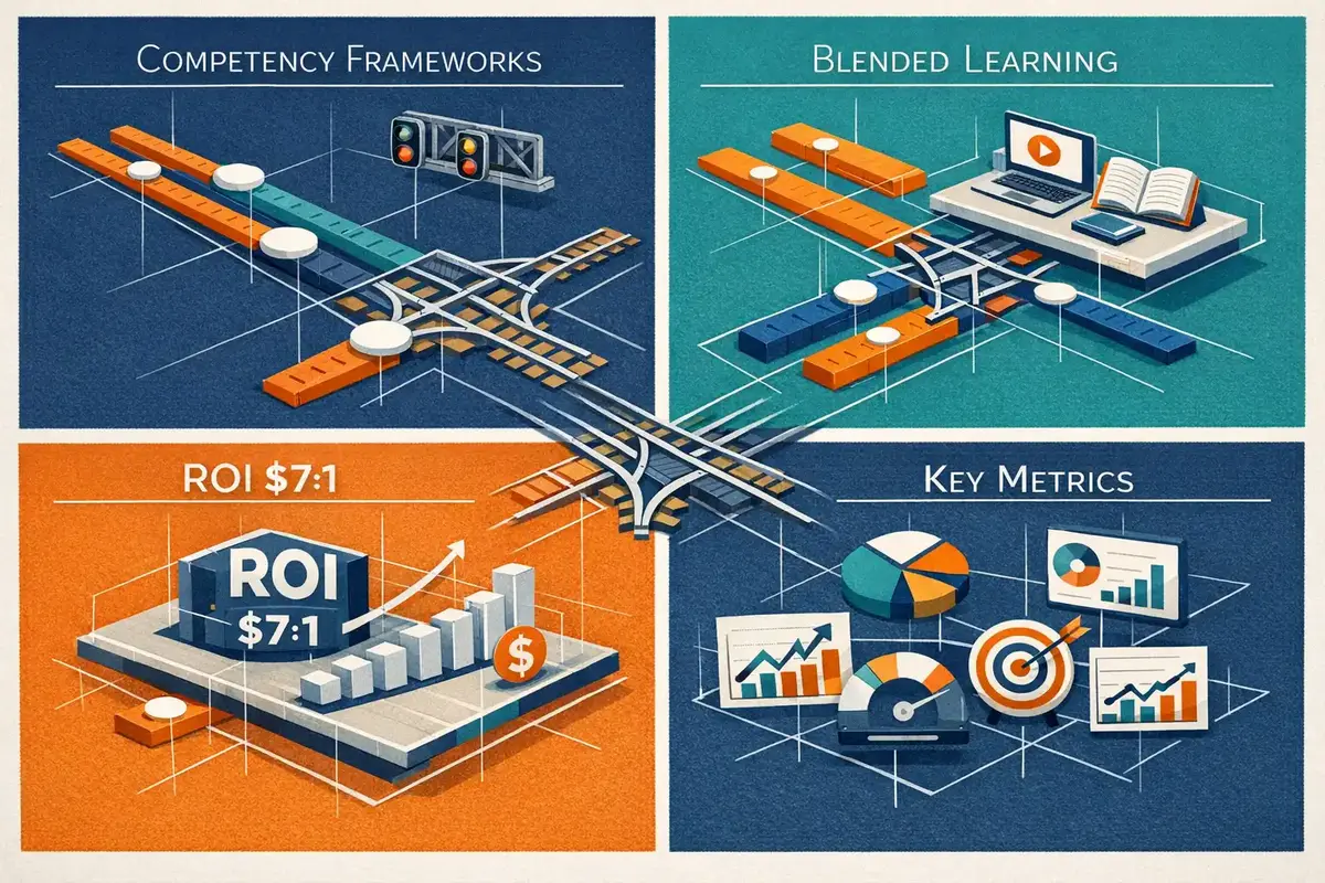 Leadership Development 5 A virtual leadership workshop in progress, showing participants engaged in blended learning and coaching
