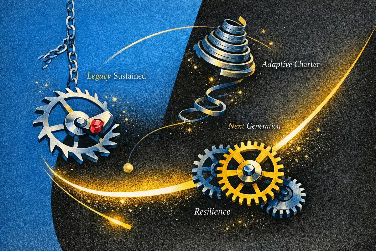 How to Create a Family Charter for Leadership and Governance 6 Family council reviewing governance documents