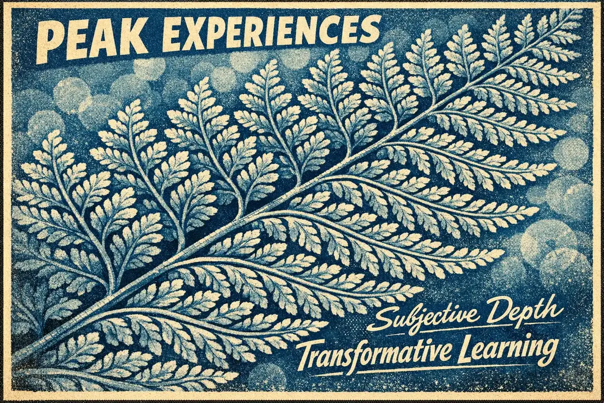 Understanding AI Analysis of Qualitative Peak Experiences 4 Diagram showing the HEC spectrum and where AI and human analysis are most effective.