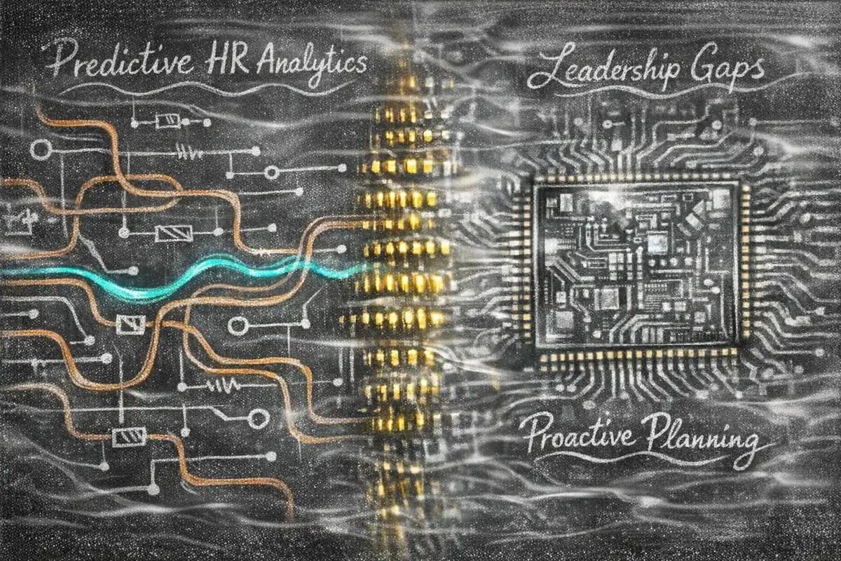 Using Predictive HR Analytics for Leadership Planning 4 A visual framework showing the analytics maturity curve for HR, from descriptive to prescriptive.