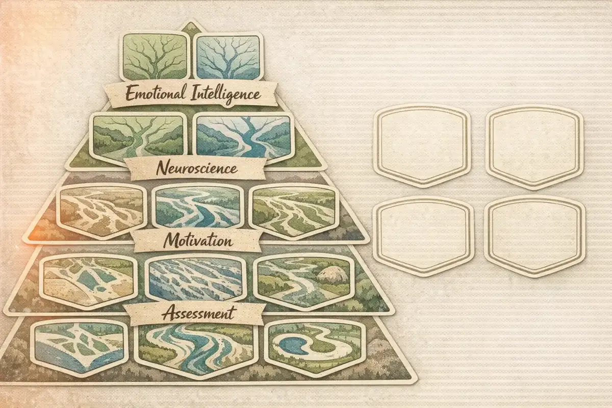 Leadership Neuroscience Emotional Intelligence Psychology 5 Team engagement and motivation visual: leader with engaged team