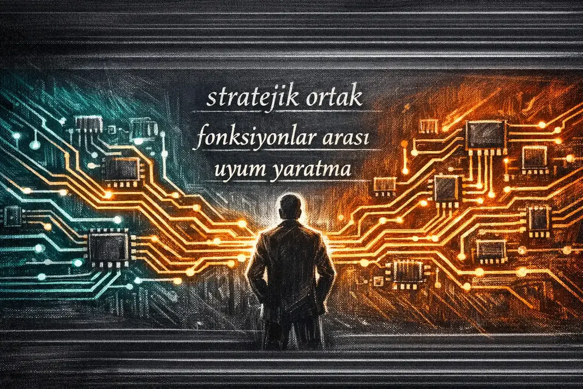 Operasyon Direktörü için Bütüncül Liderlik 4 COO liderlik arketipleri ve organizasyonel etkiyi gösteren bir görsel
