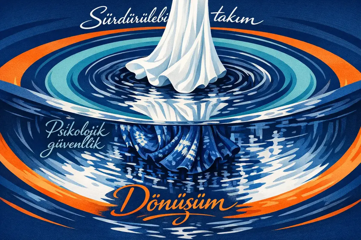 Zorlu diyaloglarda empati ve etik liderliği temsil eden bir lider-çalışan etkileşimi