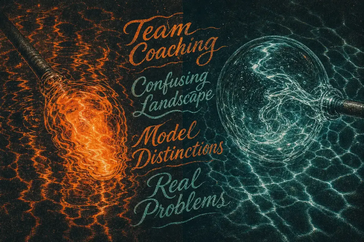 Team Coaching Models Compared 4 Why team coaching is not one method but three different lenses